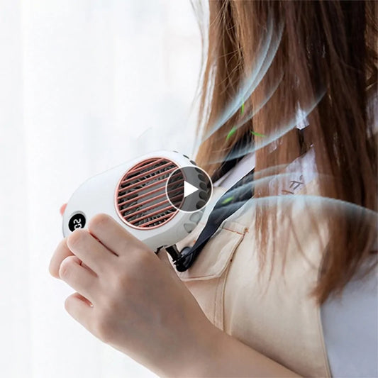 Portable strap on Fan
